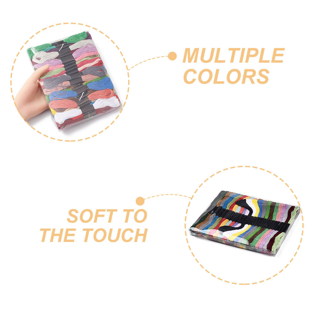 50 Bundles Cross Stitch Floss  - огляд і ціна Embroidery Craft