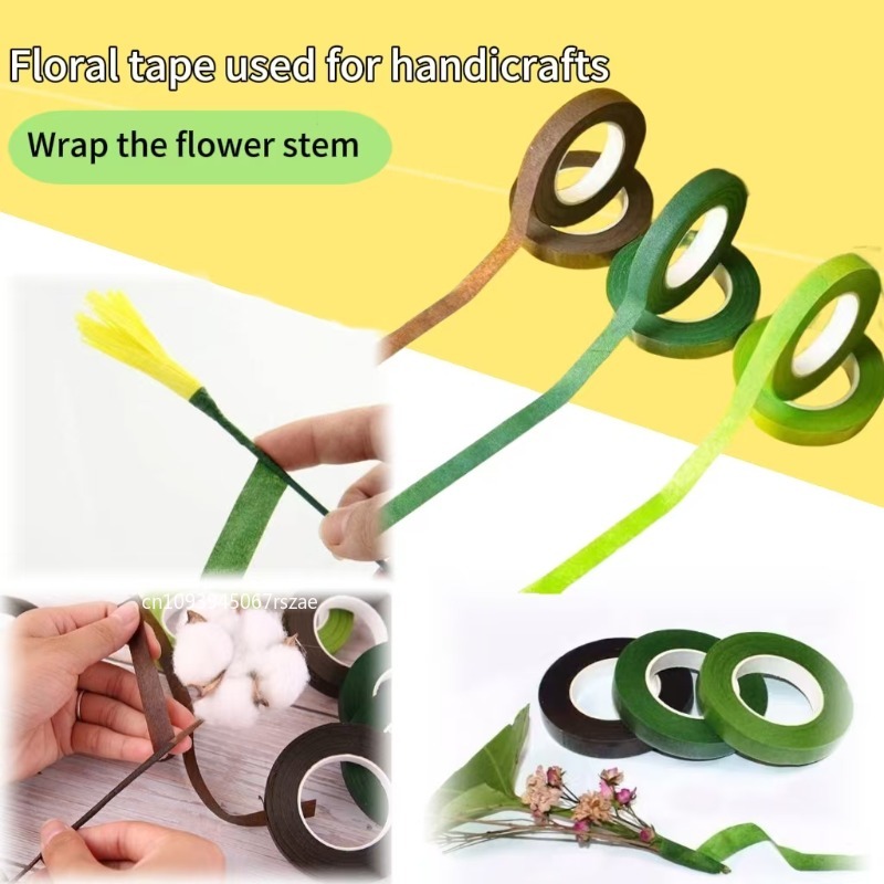 Green Waterproof Floral Tape A - огляд і ціна Embellishment Crafts