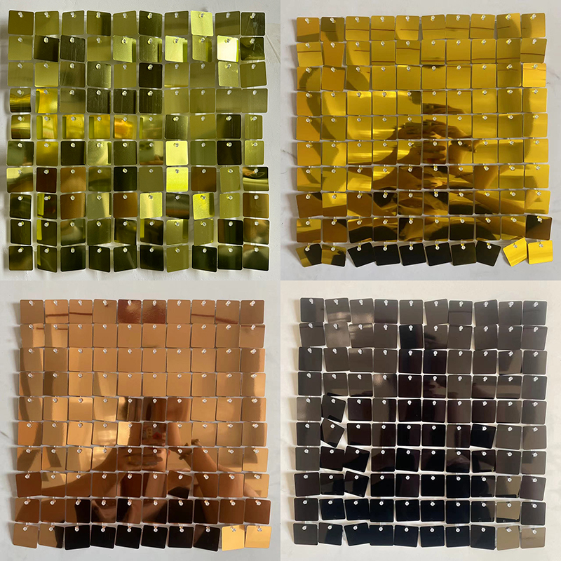 24/30 Square Sequin Panels Gol - огляд і ціна Sequin Fabric Panel