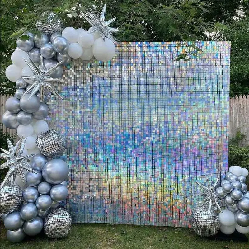 90x180cm Shimmer Wall Backdrop - огляд і ціна Sequin Fabric Panel