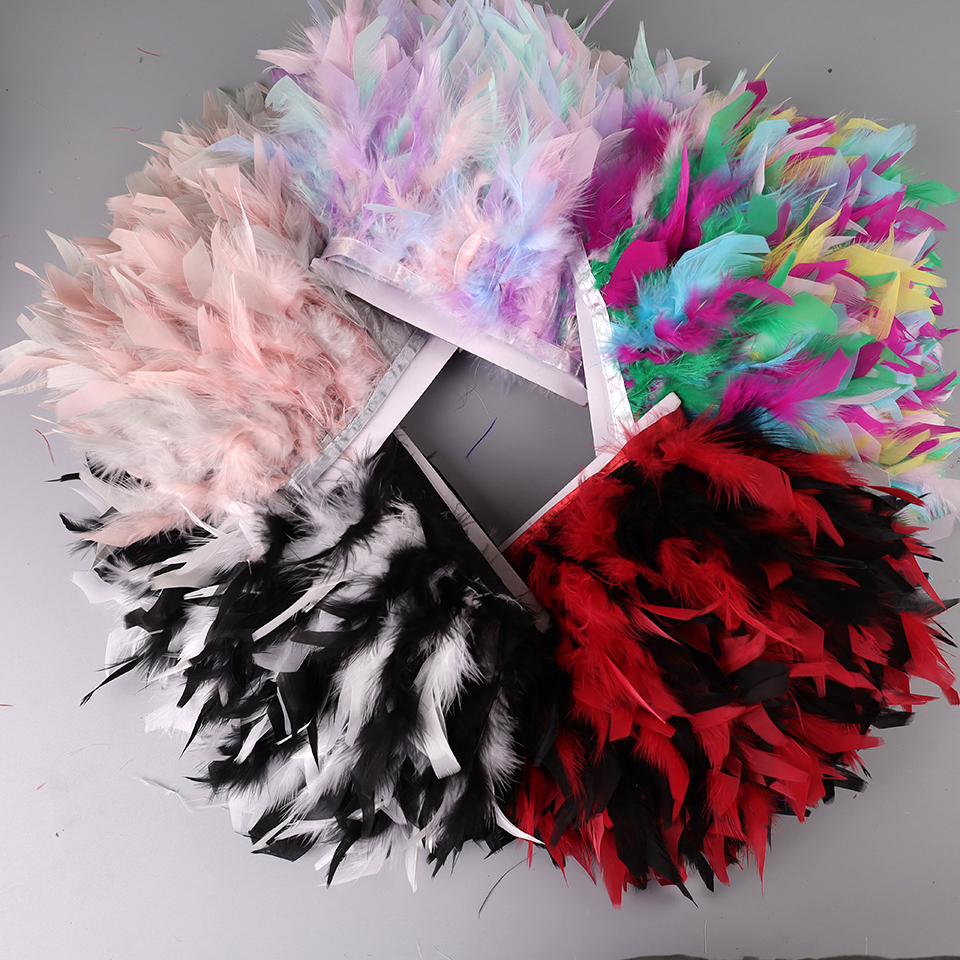 10-15cm Marabou Feathers Trim  - огляд і ціна Feather Trim Marabou